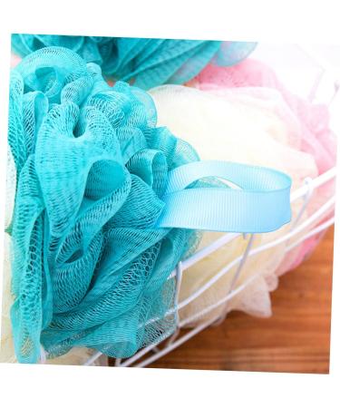Buy Minkissy Bath Sponges & Travel Bottles - 3pcs Luffa Scrubber & Shower Ball for Ultimate Body Care - Buy Online on GoSupps.com