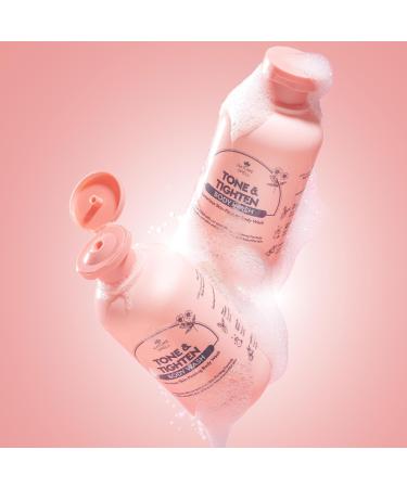 Nature Spell Tone & Tighten Body Wash 320ml - Skin-Firming Shower Gel Hyaluronic Acid Ginseng Extract & Plant Collagen - No SLS 100% Vegan Made in the UK - Buy Online on GoSupps.com