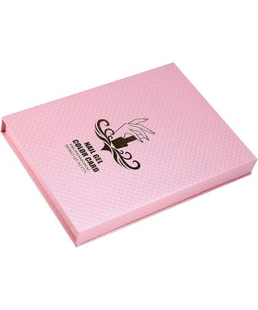 216 Rooms Nail Color Display Board 216 Colors Nail Gel Color Card Nail Art Showing Shelf Nail Polish Gel Color Display Card Nail Salon Tool (Pink) - Buy Online on GoSupps.com