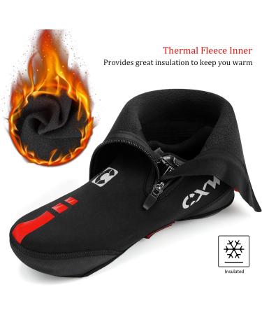 CXWXC Neoprene Waterproof Cycling Shoe Covers - XX-Large | Thermal Warm Bicycle Overshoes for Men Women Road Mountain Bike Booties - Buy Online on GoSupps.com