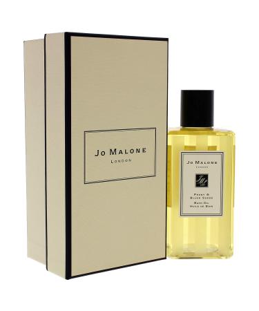 Peony and Blush Suede Bath Oil - 8.5 oz | Luxurious Floral Scent | Hydrating and Nourishing Formula - Buy Online on GoSupps.com