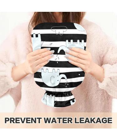 Elephant Hot Water Bottle - 2L Pain Relief & Bed Warmer | Cozy Cover for Hands & Feet - Buy Online on GoSupps.com
