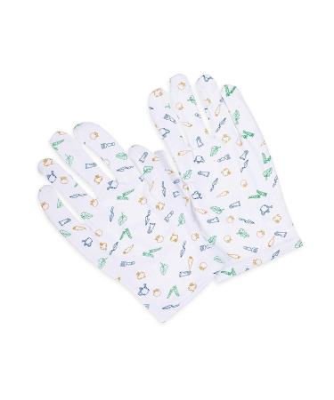 Earth Therapeutics Moisturizing Hand Gloves with Garden Prints - 1 Pair - Buy Online on GoSupps.com