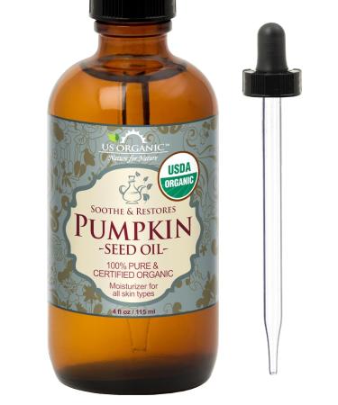 US Organic Seed Oil - Pumpkin  - 4 Fl Oz.