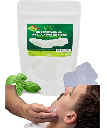 Alum Stone (Piedra de Alumbre) - 4 oz - Multi-Purpose Crystal for Skin Care and Healing - Natural Deodorant & Antiperspirant | Shaving Stone: - Buy Online on GoSupps.com