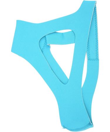Women's Comfortable Chin Strap for Snoring - Sky Blue | Elastic Anti-Snoring Device - Buy Online on GoSupps.com