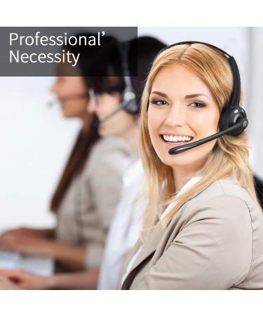 BlueFire Wireless Pro Trucker Headset with Microphone for Phones & Skype - Overhead Earpiece for Call Center & Office Use - Buy Online on GoSupps.com