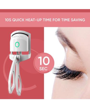 Electric Heated Eyelash Curler | Rechargeable Lash Curler for Long Lasting Results | Two Heating Modes for Effortless Beauty - Buy Online on GoSupps.com