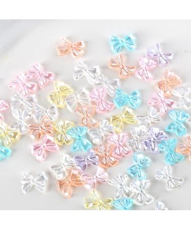 Misright 50Pcs 3D Mini Resin Charms Nails Art Decorations Colorful Bear DIY Jewelry Scrapbooking Craft Keychain Making - Buy Online on GoSupps.com