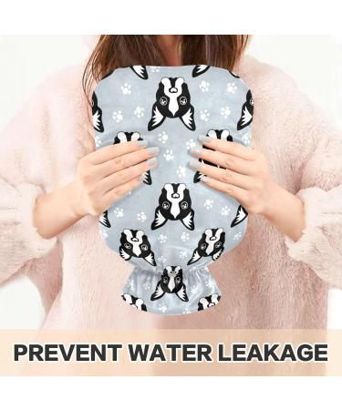 Naanle Bulldog 1L Heat Bottle for Pain Relief | Transparent Warm Water Bottle for Bed Hands & Feet - Buy Online on GoSupps.com