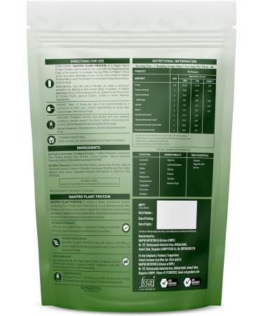 Buy NAK PRO Vegan Plant Protein Powder - 25.21g Protein 4.85g BCAA | Plant-Based Protein for Muscle Gain & Recovery - Chocolate 1Kg - International Shipping - Buy Online on GoSupps.com