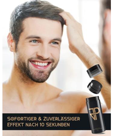 JP Confidence - Premium Hair Extensions | Full Hair in Seconds | Hair Thickening for Bald Spots (Light Brown) - Buy Online on GoSupps.com