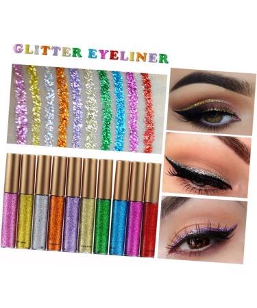 Beavorty 20 pcs liquid liquid eyeliner glitter liner for eyes metallic eyeliner 1 count (Pack of 1) Assorted Colorx2pcs - Buy Online on GoSupps.com