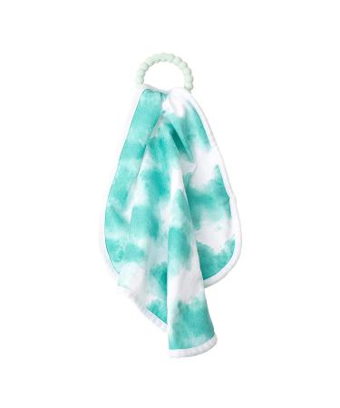 Dr. Brown's Lovey Blanket with Beaded Ring Teether and HappyPaci Silicone Pacifier in Green - Shop Now - Buy Online on GoSupps.com