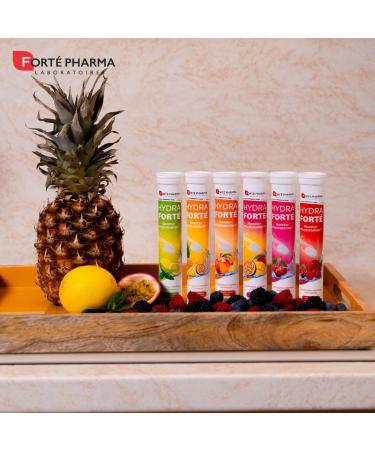 Fort Pharma - Hydra Fort Fruits rouges - Electrolyte hydratation - Vitamine C Magnesium Min raux - Sport chaleur voyage - Comprim s effervescents - 1-2/jour jusqu' 24 jours Fruits rouges 1 unit (Lot de 1) - Buy Online on GoSupps.com