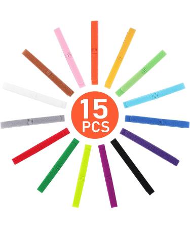 Molain 15-Piece Adjustable Puppy Collars & ID Neck Bands for Small Dogs & Cats Perfect for Identification & Newborn Kittens (30cm) - Buy Online on GoSupps.com