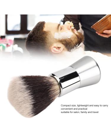 Premium Shaving Brush for Men - Soft Nylon Foam Brush with Metal Handle for Home & Travel - Buy Online on GoSupps.com