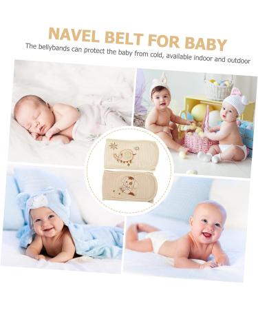 Healifty 2pcs Baby Belly Button Band - Umbilical Cord Care & Hernia Belt for Newborns - Buy Online on GoSupps.com