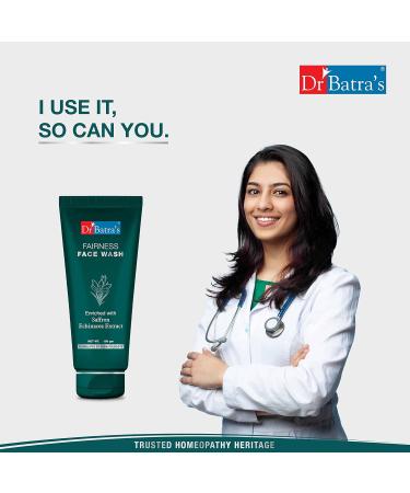 Buy Dr Batras Fairness Face Wash 100g - Radiant Skin International Shipping Available - Buy Online on GoSupps.com
