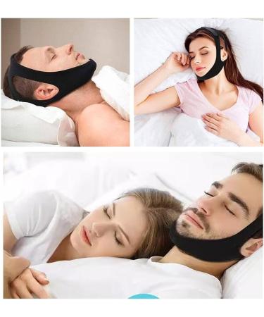 PPGE Anti Snoring Chin Strap - Stop Snoring and Improve Sleep Quality - Black - Buy Online on GoSupps.com
