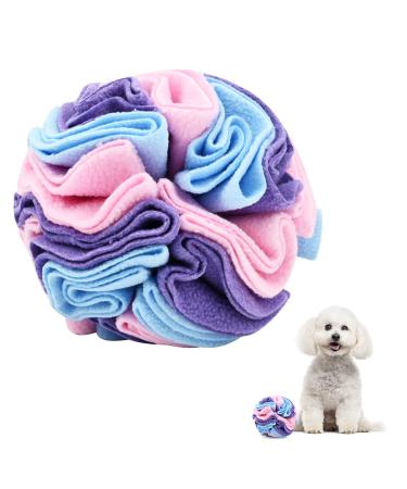 Sniffball for dogs sniffing carpet sniffing toys interactive dog toys intelligence toys washable feed mat odor training stress relief for small medium-sized dogs pet 20cm colourful-3-20cm