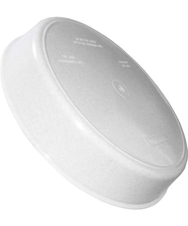 Rehabilitation Advantage High Sided Dish with Lid - Gray | Partitioned Plate for Easy Eating | Durable and Functional - Buy Online on GoSupps.com