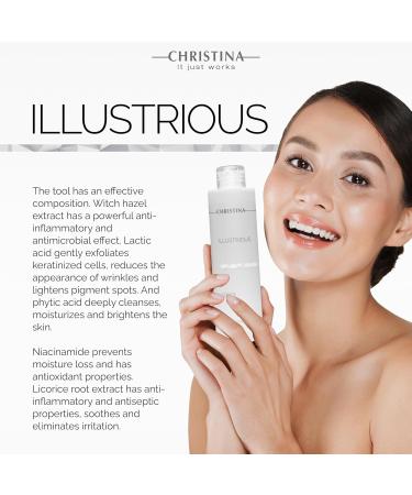 Christina Illustrious Toner for Sensitive Skin 300ml | Soothing Hydration for All Skin Types - International Shipping - Buy Online on GoSupps.com