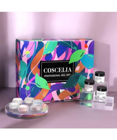 Acrylic Nail Kit for Beginners - Professional Set with Powder, Liquid, Rhinestones, Glitter & Tools - Perfect DIY Salon Gift for Women - Buy Online on GoSupps.com
