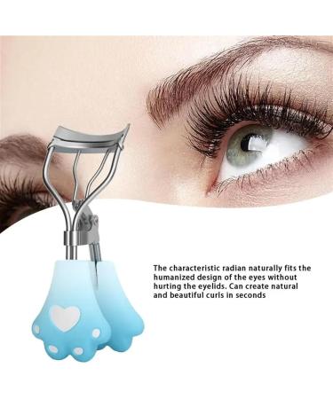 Stainless Steel Eyelash Curler Mini Stainless Steel Lash Curling Tool with Flexible Pad Partial False Eye Lash Cosmetic (Color : Blue) - Buy Online on GoSupps.com