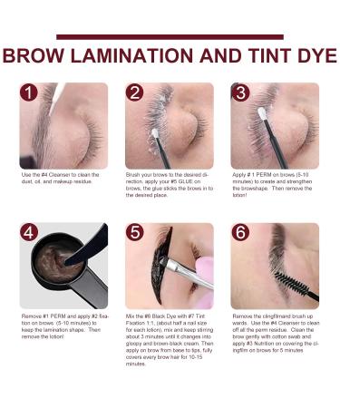 4 in 1 Lash Lift & Brow Lamination Kit | Professional Eyelash Curling Perm - Safe Effective for Home & Salon Use - Buy Online on GoSupps.com