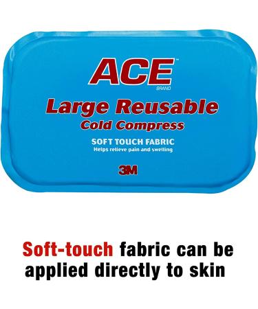 ACE Brand Large Blue Reusable Cold Compress - 1 Pack - Buy Online on GoSupps.com