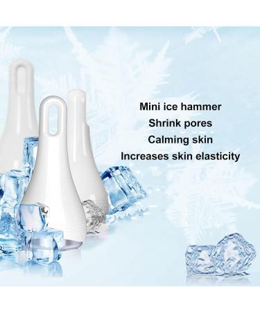 Stainless Steel Ice Compress Facial Hammer - Swelling Relief Pore Shrinking & Skin Tightening Massage Device | Cold Therapy & Pain Relief - Buy Online on GoSupps.com
