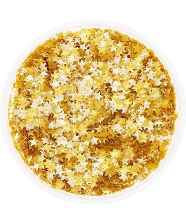 Hobbyland Metallic Gold Glitter Stars Edible Sprinkles 4.5g - Perfect for Cake Decorating - Buy Online on GoSupps.com
