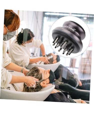 Frcolor 2-in-1 Liquid Guide Comb & Scalp Massage Device - Violet Scalp Shampooing Brush Bottle for Hair Care - International Shipping Available - Buy Online on GoSupps.com