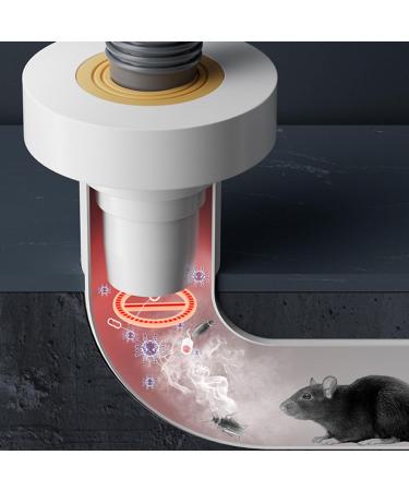 Sink Drain Plug Convenient Dishwasher Drain Solution Drain Cover Effective Odor Prevention For Bathroom & Kitchen Sink Drain - Buy Online on GoSupps.com