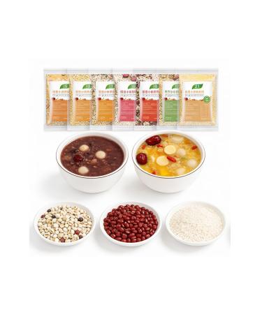 Pack De Bouillie De Petit-d jeuner De 42 Jours 75 G X 42 Sachets M lange De C r ales Grains Entiers Facile Cuisiner Et Nutritif Repas Multigrains Sucr For La Famille