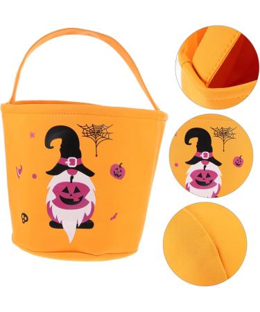 STOBAZA 1 Pc Halloween Candy Bag Handbags Orange Basket Portable Halloween Basket Child Basket - Buy Online on GoSupps.com