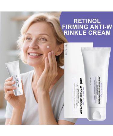 Retinol Firming AntiW Wrinkle Cream Skin Shrinking Cream Moisturizing Skin Lotion Fast Absorbing Lightweight Formula Sensitive Protection 50g For Hand Neck Daily Night Cold - Buy Online on GoSupps.com