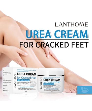 Urea 40% Foot Cream Cracked Heel Repair Cream Callus Remover For Dry And Hard Skin Feet and Hand Urea Lotion for Feet Maximum Strength Foot and Body Care - Buy Online on GoSupps.com