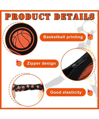 Basketball Stuff Set - Cosmetic Bags, Makeup Storage, Hair Accessories and Pencil Case - Basketball Gifts for Girls in Black - Buy Online on GoSupps.com
