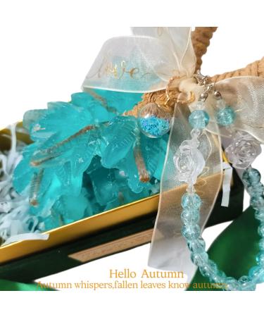 Maple Leaf Handmade Aromatherapy Soap Fall-Scented (Maple & Citrus) with Cedarwood & Vanilla Natural Gentle Cleanser for Home Decor Reusable Gift Box for Fall/Winter Ideal for Autumn Lovers - Buy Online on GoSupps.com
