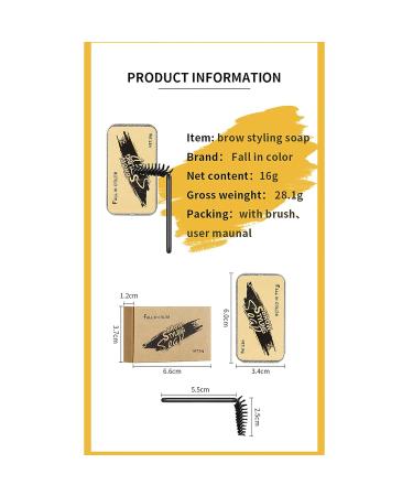 Shop Soap Brows Kit: Durable Waterproof Eyebrow Gel & Pomade for Natural Brow Styling - Buy Online on GoSupps.com