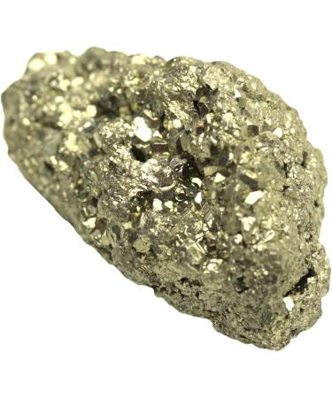 Buy Pyrite Crystal Healing Stones - Natural Gemstone Rough Lucky Stones (2 Pieces) - International Shipping - Buy Online on GoSupps.com