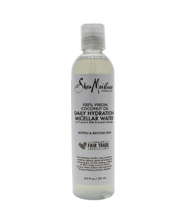 Shea Moisture 100 Percent Virgin Coconut Oil Daily Hydration Micellar Water 8.5 Ounce