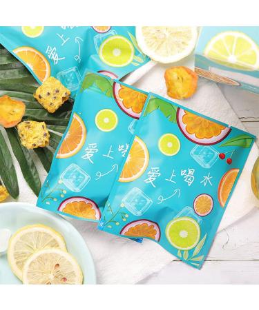 Kumquat Passion Fruit Tea 100g - Natural Fruity Flavor, Sweet & Sour | Cold Brew Instant Tea, Small Packets, Easy to Carry - Buy Online on GoSupps.com