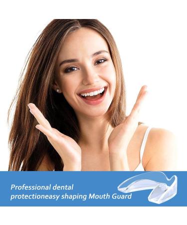 Firrenty Moldable Mouth Guard for Teeth Clenching at Night - BPA-Free Professional Night Guards for Teeth Grinding - Pack of 6 (2 Sizes) - Buy Online on GoSupps.com