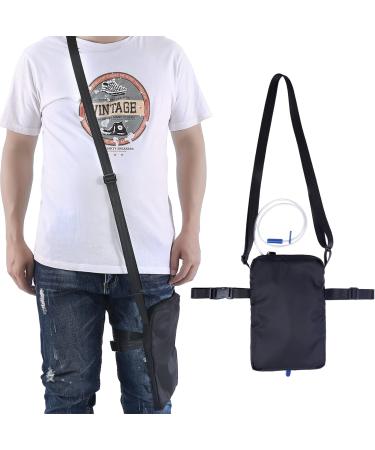 Premium Urine Bag Cover & Catheter Drainage Bag Holder - Hidden Thigh Design with Quick Lock & Interior Fuse Closure for Secure Comfort - Buy Online on GoSupps.com