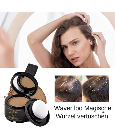 Hair Root Cover Waterproof Hair Attachments Effortlessly Restore Hair Roots 4G Quick Cover Gray Hair Root Concealer LongLasting SweatProof Root Cover MultiPurpose Hair Root Powder 1g 1er Pack - Buy Online on GoSupps.com