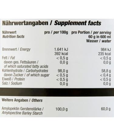 Buy BMS Vitargo Pure Carboloader Neutral 2kg - Fuel Your Workouts | International Shipping - Buy Online on GoSupps.com