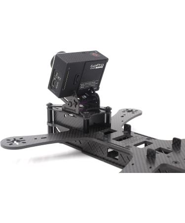 Carbon Fiber Adjustable Camera Mount for Gopro Runcam - Usmile FPV GEP Series Frame Kit - Buy Online on GoSupps.com